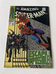 Amazing Spider-Man 65 Fine Fn 6.0 Marvel 1968