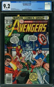 Avengers #170 (1978) CGC 9.2 NM-