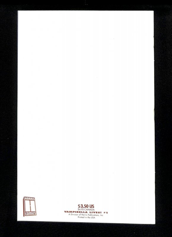 Vampirella Lives Special White Die-Cut Linen Cover #1