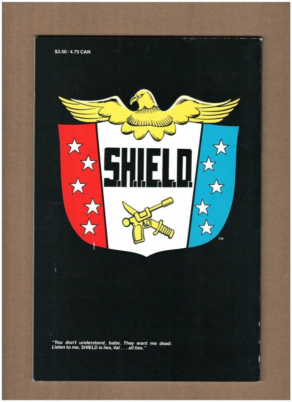 Nick Fury vs. S.H.I.E.L.D. #2 Marvel Comics 1988 Bill Sienkiewicz Cover VF+ 8.5