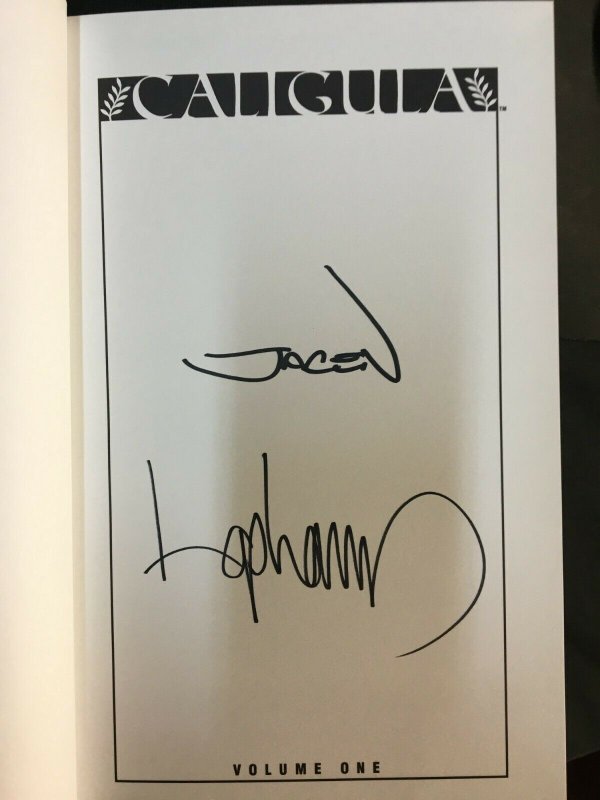CALIGULA VOLUME ONE SIGNED HARDCOVER GRAPHIC NOVEL Fisherman Collection