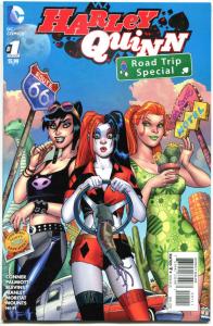 HARLEY QUINN Road Trip Special #1, NM-, Amanda Conner, Route 66, Party Time,2015