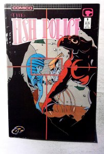 Fish Police #9 (1988) Comico Comics The Fish Police 1st Print Comic Book
