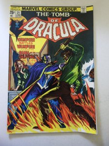 Tomb of Dracula #21 (1974) VG+ Condition MVS Intact