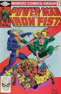 Power Man And Iron Fist #84 VG ; Marvel | low grade comic Sabretooth
