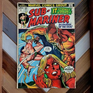 Sub-Mariner #58 VG (Marvel 1973) feat 1st app Tamara Rahn (Banari) + Vashti