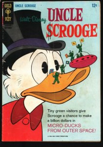 Uncle Scrooge #65 1966-Gold Key-Carl Barks art-Walt Disney -Gyro Gearloose-fl...