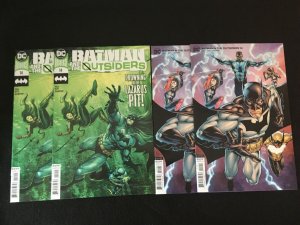 BATMAN AND THE OUTSIDERS #14 Two Cover Versions(Two Copies of Each) VFNM