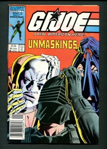 G.I. Joe #55 /  5.0 VG-FN /  Snake Eyes / Newsstand / January 1987