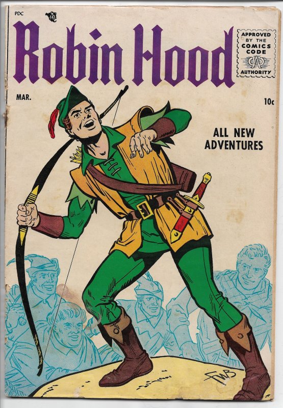 Robin Hood 3 - Silver Age - March, 1956 (G)