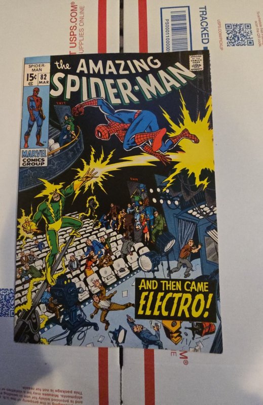 The Amazing Spider-Man #82 (1970) and then came Electro