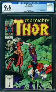 Thor #347 (1984) CGC 9.6 NM+