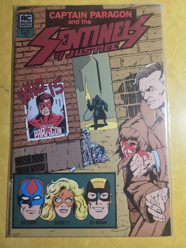 Captain Paragon and the Sentinels of Justice #3 (1985)