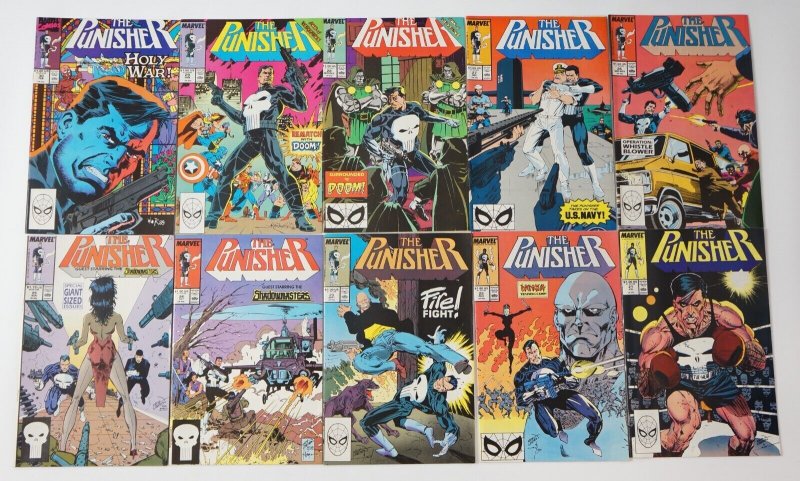 Punisher #1-104 VF/NM complete series + Annual #1-7 Marvel Comics #102 lot set 