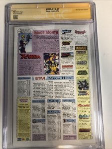 wild C.A.T.S (1992) # 1 (CGC 9.8 SS) Signed Jim Lee * Scott Williams * Image