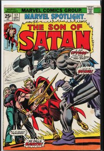 Marvel Spotlight #17 (1974) Son of Satan