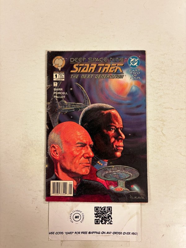 Star Trek Deep Space Nine Next Generation #1 FN DC Malibu Comic Books 21 HH107