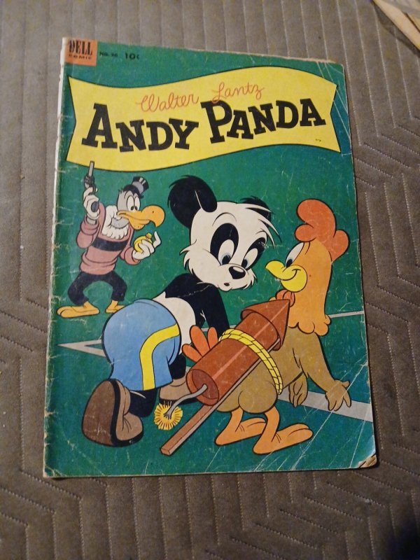 ANDY PANDA #20, 1953, WALTER LANTZ, CHARLIE CHICKEN, GOLDEN-AGE, DELL COMIC