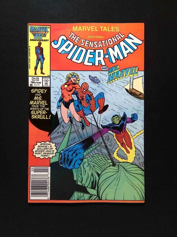 Marvel Tales #196  MARVEL Comics 1987 VF NEWSSTAND