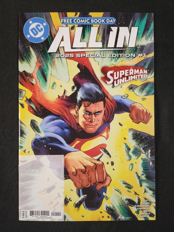 Absolute Martian Manhunter #1 2nd Print + DC All In FCBD - 2PC (9.2ob) 2025