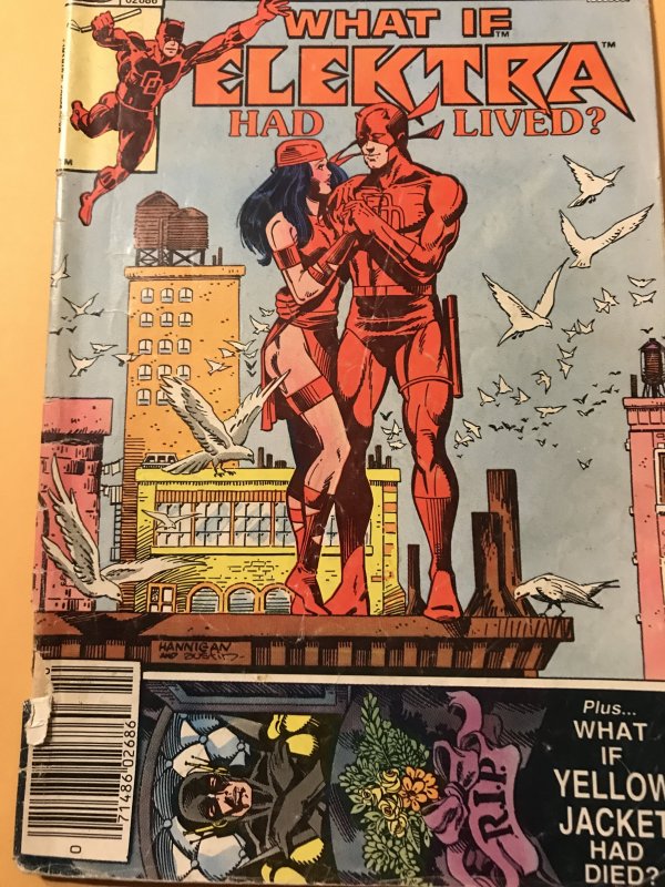 What If? #35 : Marvel 10/82 VG-; Frank Miller, Electra had Lived Classic