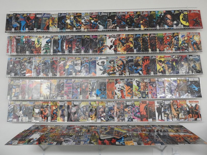 Huge Lot of 190 Comics W/ Batman and Nightwing! Avg. VF Condition!