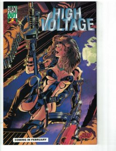 Hari Kari #0 VF signed by Bruce Schoengood - bad girl - Blackout Comics 1995