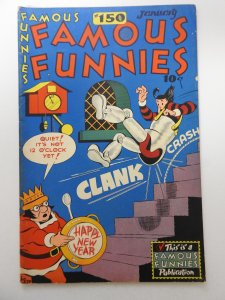 Famous Funnies #150 (1947) Beautiful VG- Condition!