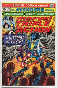 Marvel Triple Action #28 (1976) The Avengers