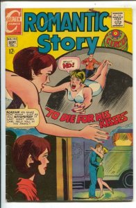 Romantic Story #102 1969-Charlton-circus cover & story-swimsuits-FN