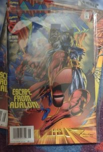 X MEN # 43  1995 MARVEL disney magneto colossus  escape from avalon NEWSTAND VAR