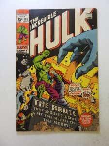 The Incredible Hulk #140 (1971) VG/FN condition moisture damage