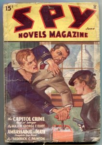 Spy Novels Pulp #3 Junel 1935-Capitol Crime G-