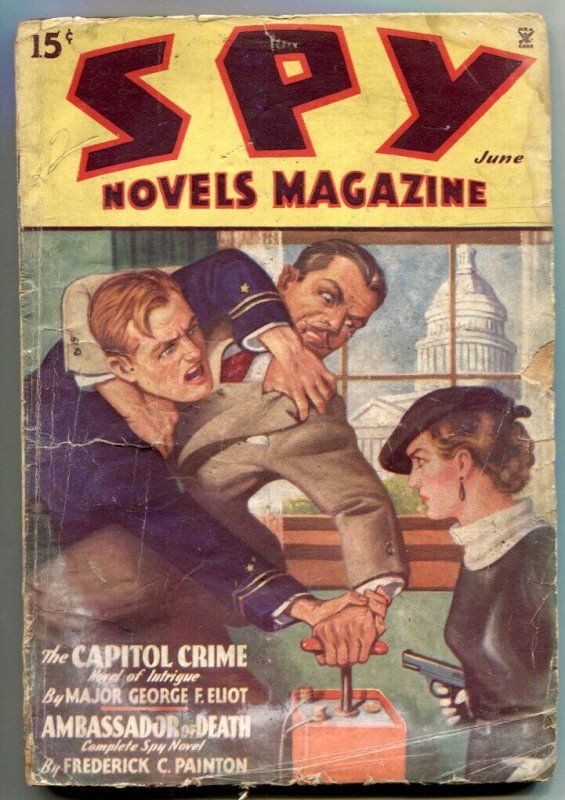 Spy Novels Pulp #3 Junel 1935-Capitol Crime G-