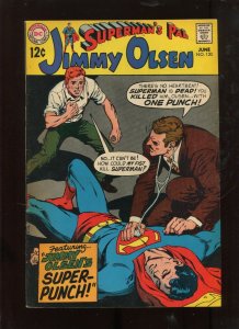JIMMY OLSEN #120 (8.5) JIMMY OLSEN'S SUPER PUNCH!