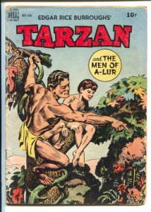 TARZAN #9 1949-Dell-The Men of A-Lur-Jesse Marsh art-G