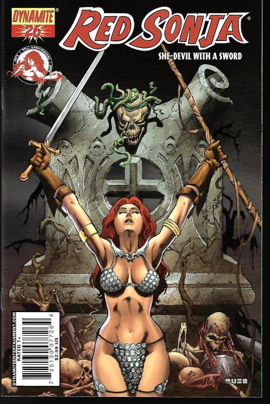 Red Sonja #26 (Dynamite Entertainment)- Mel Rubi Cover