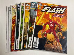 Flash 241-247 Lot Run Set Near Mint Nm Dc Comics