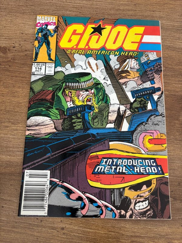 G.I. Joe # 114 NM Marvel Comic Book Snake Eyes Duke Cobra Storm Shadow 6 J441