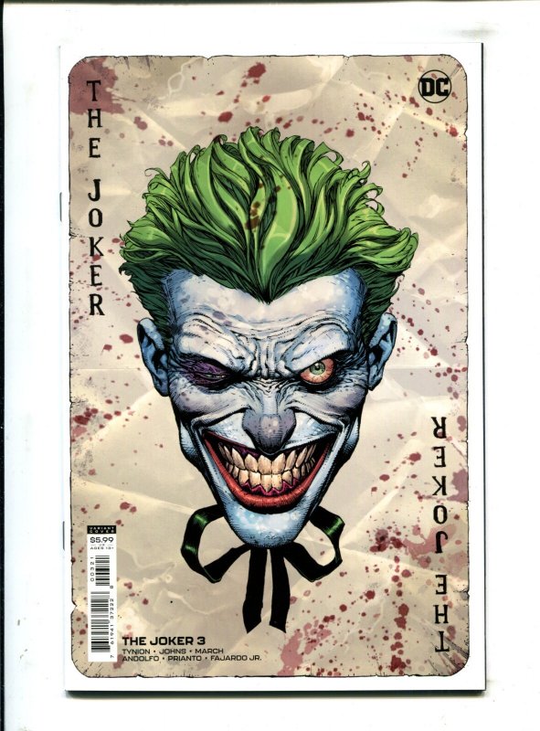 Joker 3PC LOT #3-5 - D. Finch, L. Parrillo, S. Phillips Covers (9.2ob) 2021