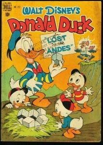 DONALD DUCK #223-FOUR COLOR-1949-CARL BARKS VG 