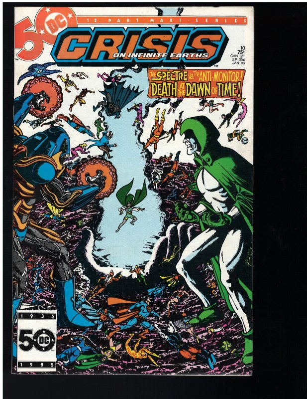 Crisis on Infinite Earths #10 (DC, 1986)