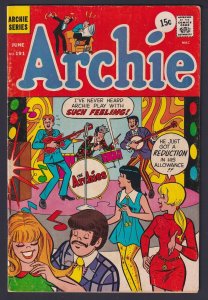 Archie #191 1969 Archie 4.5 Very Good+ comic