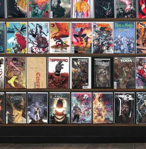 Huge Lot 150+ Comics with Spread, Saga, The Amazing Spider-Man & More!