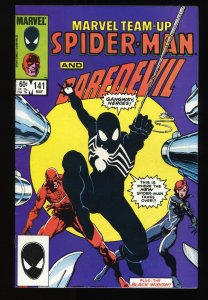 Marvel Team-up #141 1st Black Costume! Daredevil!