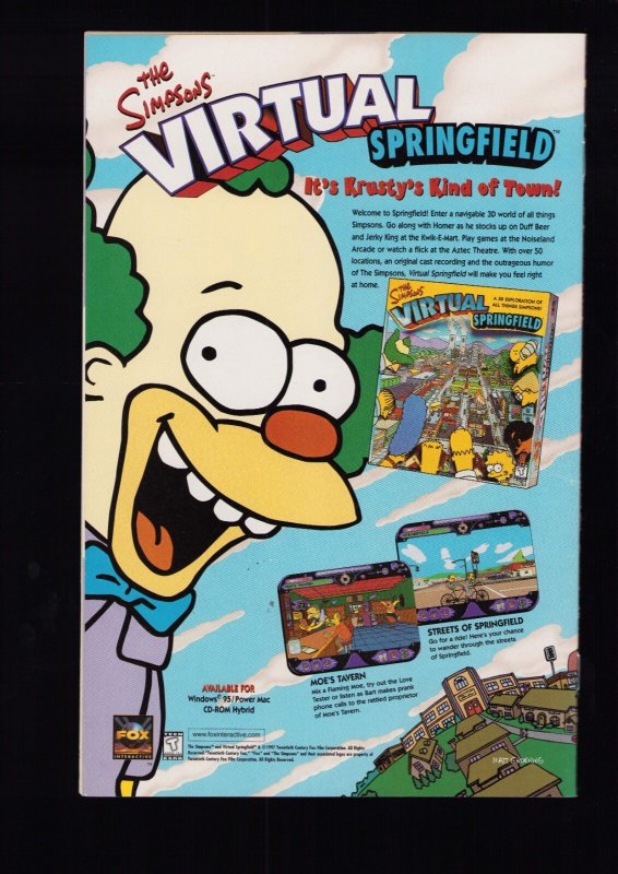 Simpsons Comics #35  - Cover by Bill Morrison (4.5/5.0) 1993
