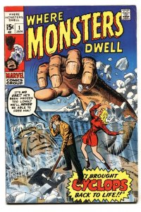 Where Monsters Dwell #1 - 1970 - Marvel - FN - comic book