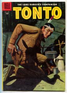 Tonto #23 1956-Dell Western-Lone Ranger's companion FN+