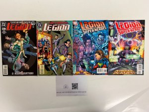 4 Legion DC Comic Books # 45 46 78 106 Batman Superman Wonder Woman 26 JS44