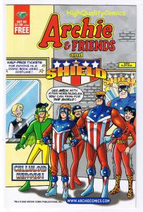 ARCHIE and FRIENDS and SHIELD, Promo, ashcan, 2002, NM